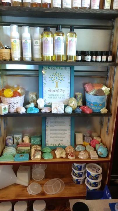 Our "Acres of Joy" handmade soaps are now available at The Barn at Lemont! Acres of Joy is a small business operated entirely by adults on the autism 