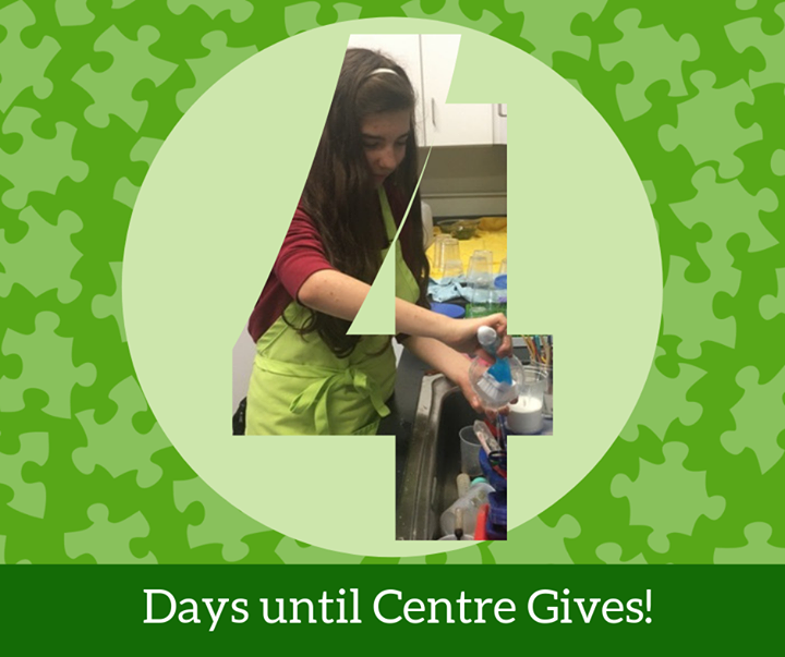Just 4 days left until #CentreGives, a 36-hour online giving event by Centre Foundation! Starting at 8AM on May 7th, you can visit www.centregives.org