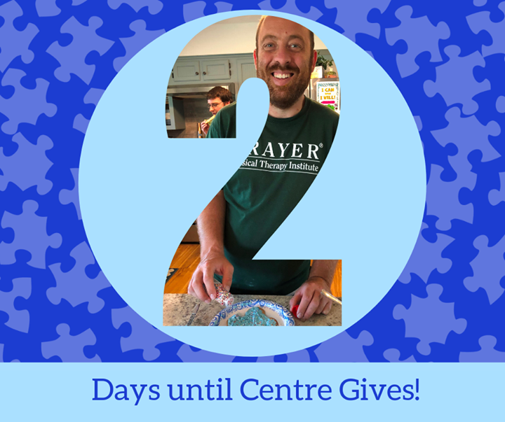 Just 2 days left until #CentreGives! Your MATCHED donation to ACRES through www.centregives.org will help us continue to foster friendships, life skil