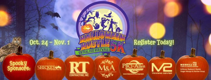 The Halloween Hustle 5K is ON! And there's still time to register, put on a costume, and run (or walk) for a great cause, no matter where you are! www